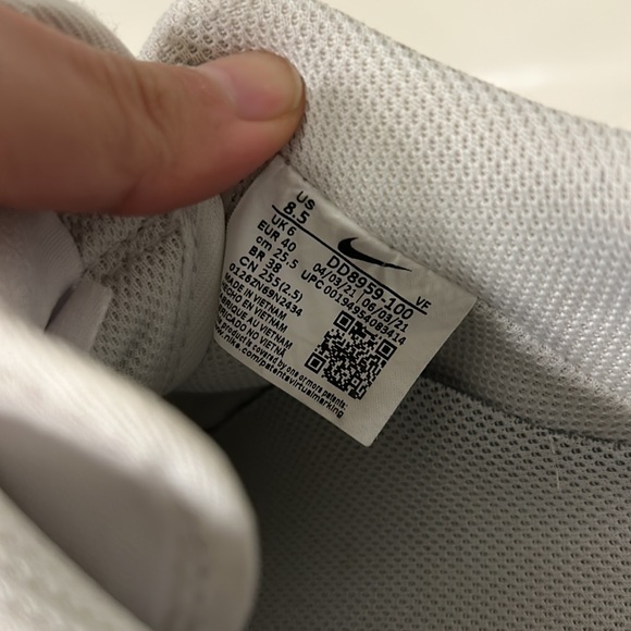 Nike Air F1 all white - Picture 9 of 12